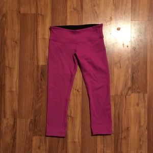 Lulu lemon Wunder Under Reversible Crop 6
